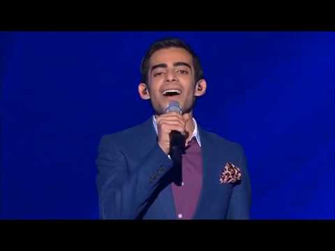 Xfactor 2012 Live Shows Carmelo Munzone sings I'm Feeling Good