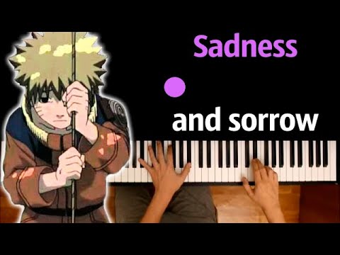 😢 Sadness and Sorrow (OST "Naruto") ● Piano Cover  ● ᴴᴰ + НОТЫ & MIDI