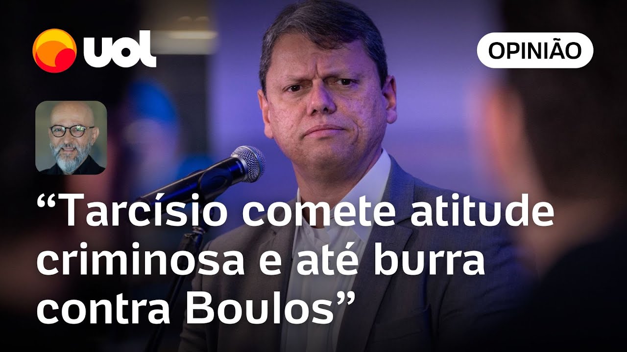 Tarcísio emporcalha democracia e se iguala ao pior do bolsonarismo ao mentir sobre Boulos | Josias