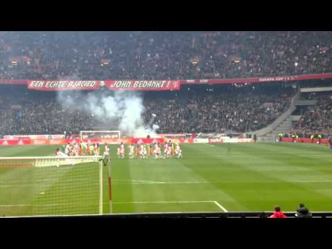Ajax - Feyenoord Pyro 7/2/2016