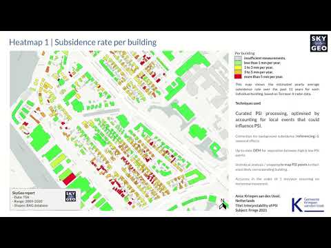 ID 462 Improving the interpretability of Persistent Scatterer Interferometry for Industry
