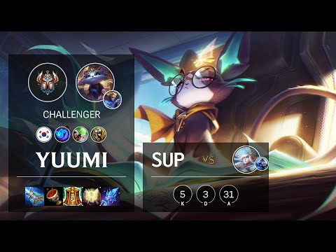 Yuumi Support vs Janna - KR Challenger Patch 10.21