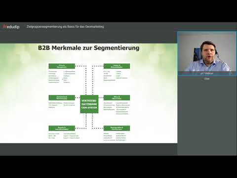Zielgruppensegmentierung als Basis für das Geomarketing - Webinaraufzeichnung