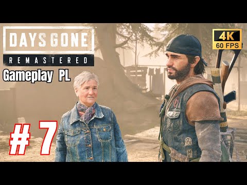 Days Gone Remastered PL #7 🗺️ Gameplay – Witamy w obozie Tracker 🏍️🏕️ | Odcinek 7