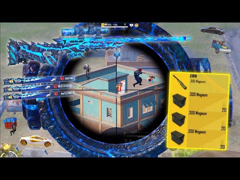 MY NEW SEASON BEST SNIPER GAMEPLAY😍 PUBG Mobile - BGMI