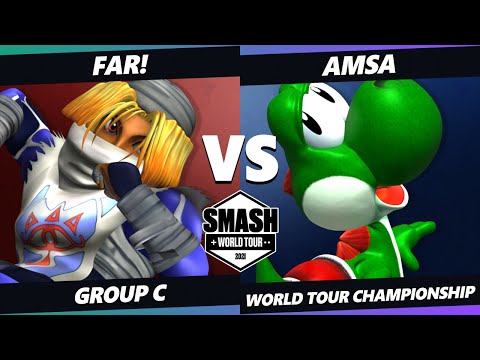 SWT Championship Group C - Far! (Sheik) Vs. Amsa (Yoshi) SSBM Melee Tournament