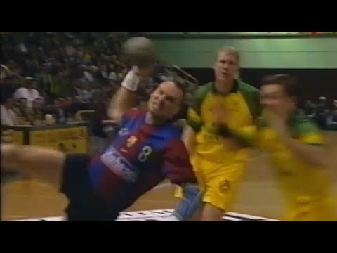 Schwarzer muy experimentado, pivota muy bien. CE 1999/00. Celje-Barcelona. Semf-Vta. Celje (SLO)