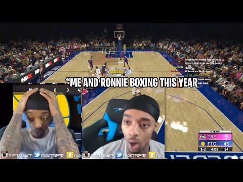 FlightReacts Falls In LOVE WITH CURRY & WANTS A BOXING MATCH AGAINST RONNIE2K THIS SUMMER