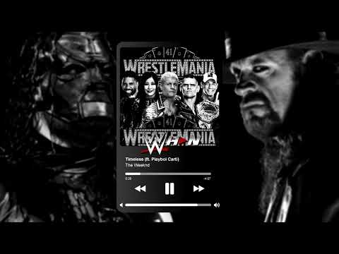 WWE WrestleMania 41: The Weeknd - Timeless (ft. Playboi Carti) [Official Theme] + AE (Arena Effects)