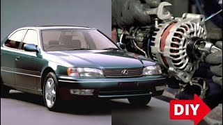 How to replace alternator on 1992-1996 Lexus ES300