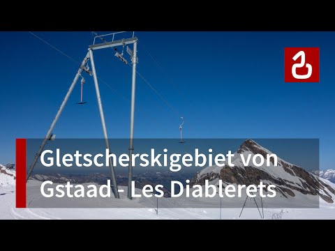 Skilifte auf dem Glacier 3000 (Gstaad / Les Diablerets)