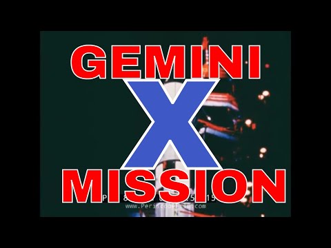 NASA GEMINI X PRE-FLIGHT MISSION OVERVIEW  1966 SPACE FLIGHT  JOHN YOUNG & MICHAEL COLLINS 87174a