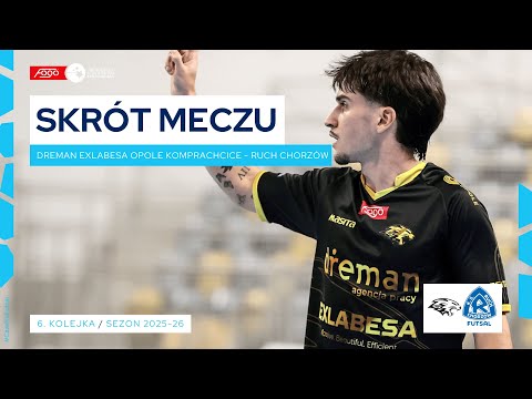 Dreman Exlabesa Opole Komprachcice - Ruch Chorzów 2:1 SKRÓT | 6. kolejka (2025/26)