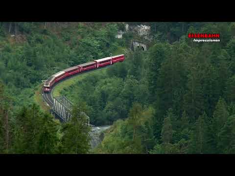 Rhätische Bahn und die Rheinschlucht - 2015