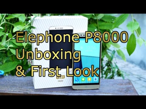 Elephone P8000 Unboxing & First Look - Nice Budget Phone with Huge Battery [4K]