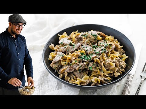 Easy Beef Stroganoff Recipe