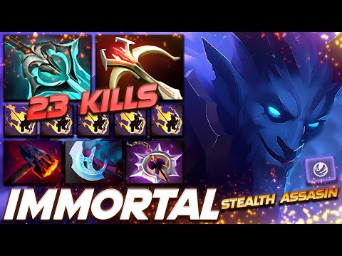 RIKI Stealth Assassin 23 Kills Immortal Rank - Dota 2 Pro Gameplay [Watch & Learn]