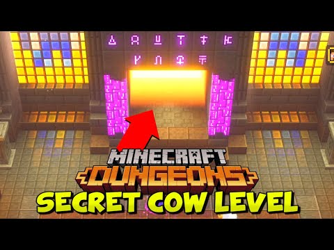 How to Unlock the Secret Cow Level in Minecraft Dungeons - All Rune Locations Guide