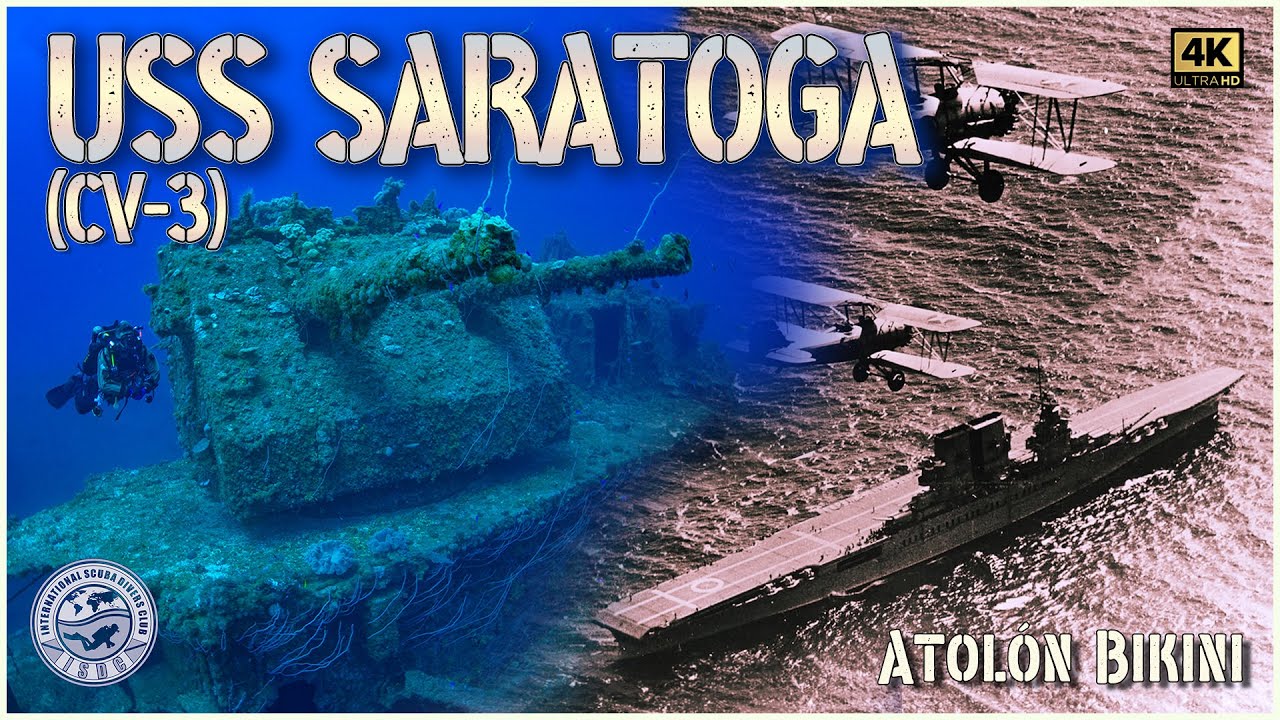 🇲🇭 Ep. 1: Buceo Tec en el portaaviones USS Saratoga (CV-3) | Atolón Bikini, Islas Marshall - Español