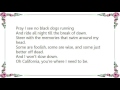 Chuck Ragan - 10 West Lyrics