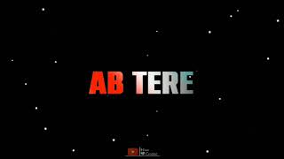 Download lagu ।।  AB TERE BIN JEE LENGE HAM  ।।  NEW SAD   STATUS BLACK SCREEN   ।। ( Hindi ) mp3