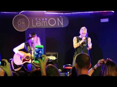 Erik Grönwall and Dave Dalone - Breaking the Silence - Heat acoustic cover (Madrid, 17-02-2017)