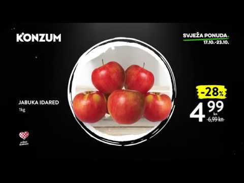 Konzum svježa ponuda 17.10. - 23.10.