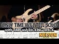 NELSON | ONLY TIME WILL TELL GUITAR SOLO with TABS and BACKING TRACK |ALVIN DE LEON (2019)