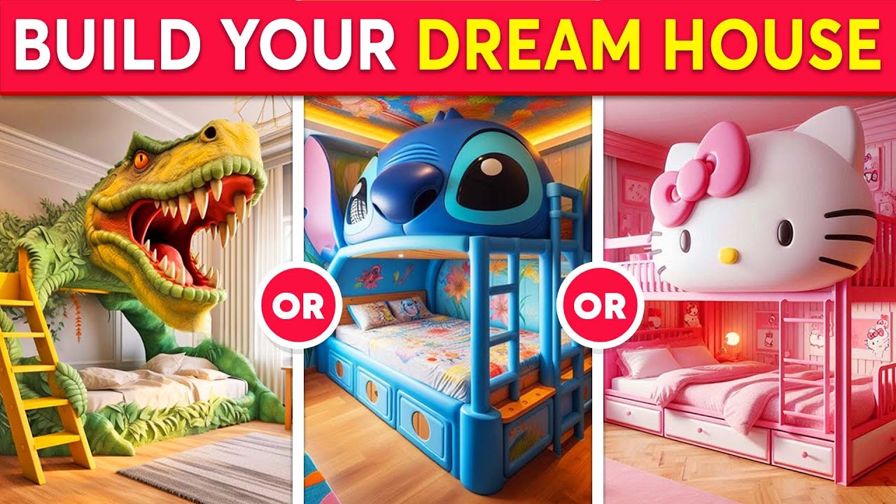 Would You Rather - Build Your Dream House 🏠🌈💞 Quiz Galaxy