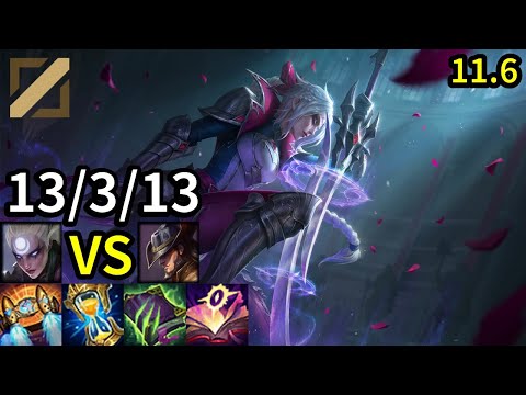 Diana Mid vs Twisted Fate - KR Master | Patch 11.6