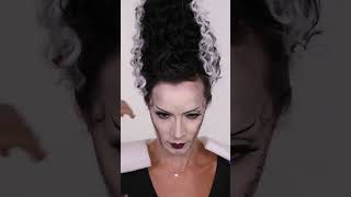 Bride Of Frankenstein Halloween Makeup Tutorial | Shonagh Scott #shorts