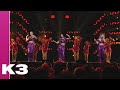K3 - Medley: Tele-Romeo, Oma's aan de top, Kuma hé, Eyo! | K3 show Vleugels