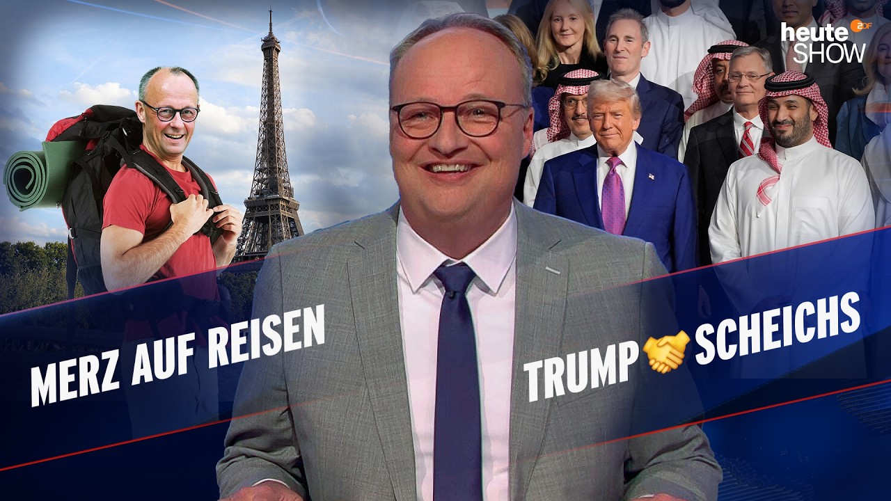 Merz auf Kuschelkurs in Europa | Trump macht Deals am Golf | heute-show vom 16.05.2025