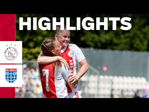 Putting the pressure high 🔥| Highlights Ajax Vrouwen - PEC Zwolle