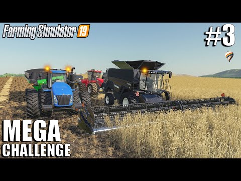 Buying a New Truck and More land | MEGA Challenge | Timelapse #3 | Farming Simulator 19