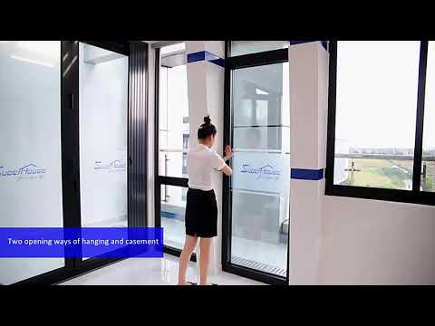 Superhouse Aluminum Tilt & Turn Windows