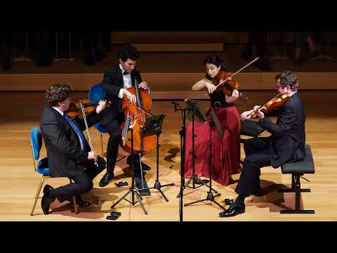 Schubert Quartet n. 15 - 3. Scherzo - Aviv Quartet - Quatuor Aviv