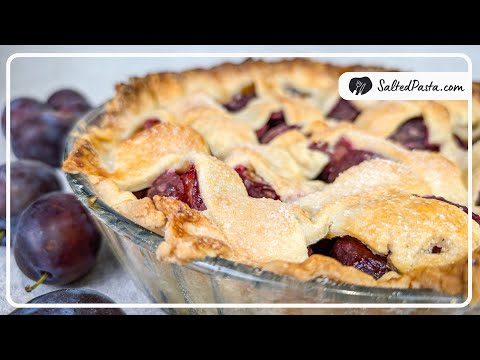 Ciasto śliwkowe w stylu amerykańskim! Poznaj mój TAJNY SKŁADNIK na udane kruche ciasto 🔍