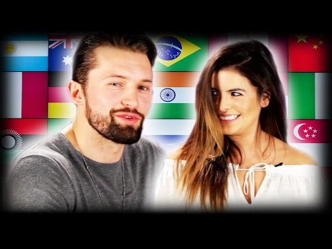 美國人學各國搭訕語... Americans Learn Foreign Pickup Lines