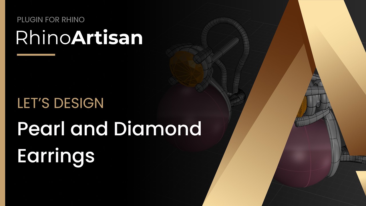 Pearl and Diamond Earrings | RhinoArtisan