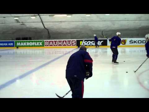 Team USA Take the Ice for Practice - 2012 IIHF Ice Hockey World Championship