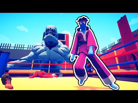 Super Kick! Taekwondo Kid vs EVERY FACTION 1v1 on Ring - Totally Accurate Battle Simulator TABS