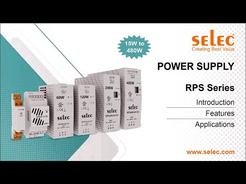 SELEC DIN Rail Mount 15W Power Supply RPS15-05 , 5V/2.4A