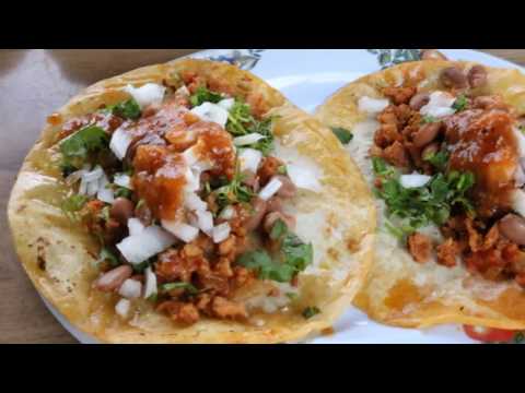 Como hacer  Tacos De Soya Adobada  (RECETA)