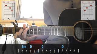 Silversun Pickups - It&#39;s Nice To Know You Work Alone guitar lesson for beginners