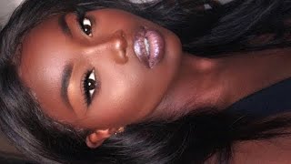 Super Affordable Everyday Drugstore Makeup Routine | Flossy Nubian