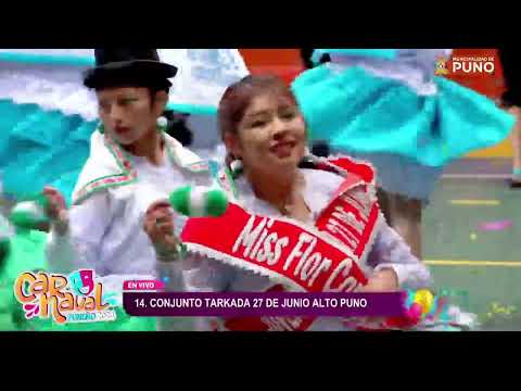 Puno: Concurso. Conjunto Tarkada 27 de junio Alto Puno 2024