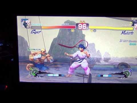 WNF Super Street Fighter 4 AE Watson (Sagat) vs Team Seaslug (Makoto)
