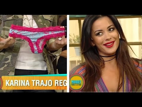 El regalo sexy de Karina Jelinek - Morfi