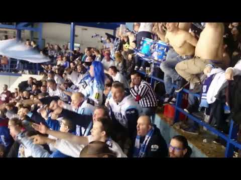 ♫ farby šálu a dresu - 7.zápas semifinále HK Nitra - HKM Zvolen 4-0